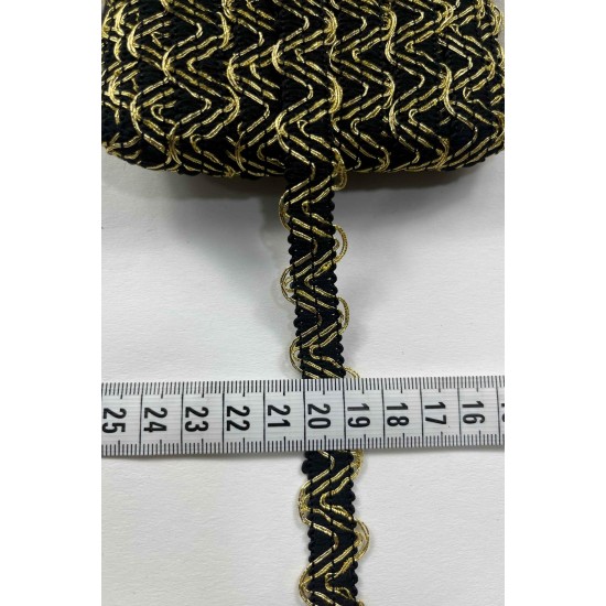 Bandit Dekoratif Şerit &ndash; El İşi, Organizasyon ve S&uuml;sleme İ&ccedil;in 1,5 cm En 1 Metre-SRT-01-163