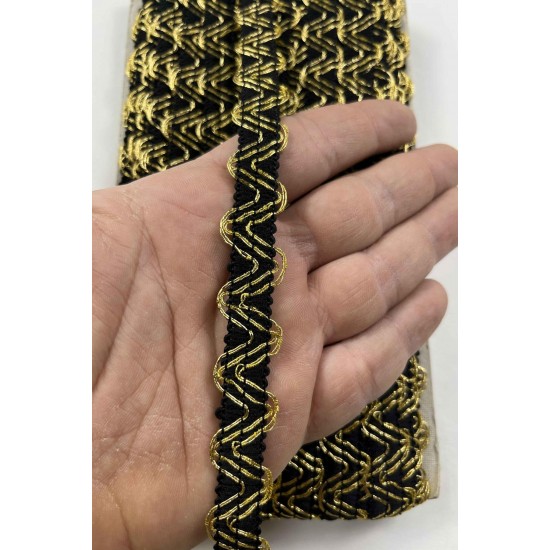 Bandit Dekoratif Şerit &ndash; El İşi, Organizasyon ve S&uuml;sleme İ&ccedil;in 1,5 cm En 1 Metre-SRT-01-163