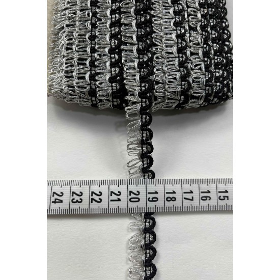 Blue Dekoratif Şerit &ndash; El İşi, Organizasyon ve S&uuml;sleme İ&ccedil;in 1,5 cm En 1 Metre-SRT-01-164