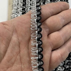 Blue Dekoratif Şerit &ndash; El İşi, Organizasyon ve S&uuml;sleme İ&ccedil;in 1,5 cm En 1 Metre-SRT-01-164