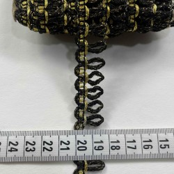 Chase Dekoratif Şerit &ndash; El İşi, Organizasyon ve S&uuml;sleme İ&ccedil;in 1,5 cm En 1 Metre-SRT-01-165