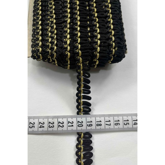 Rex Dekoratif Şerit &ndash; El İşi, Organizasyon ve S&uuml;sleme İ&ccedil;in 1,5 cm En 1 Metre-SRT-01-167