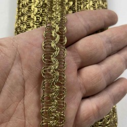 King Dekoratif Şerit &ndash; El İşi, Organizasyon ve S&uuml;sleme İ&ccedil;in 1,5 cm En 1 Metre-SRT-01-168