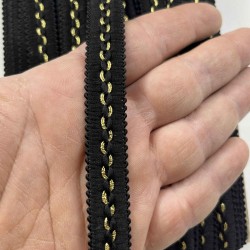 Peanut Dekoratif Şerit &ndash; El İşi, Organizasyon ve S&uuml;sleme İ&ccedil;in 1,5 cm En 1 Metre-SRT-01-170