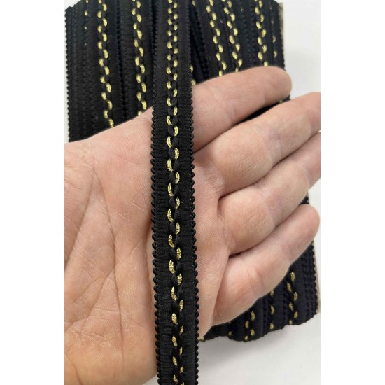 Peanut Dekoratif Şerit &ndash; El İşi, Organizasyon ve S&uuml;sleme İ&ccedil;in 1,5 cm En 1 Metre-SRT-01-170