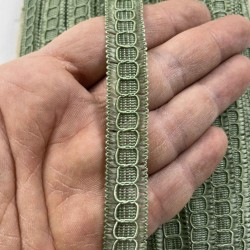 Ginger Dekoratif Şerit &ndash; El İşi, Organizasyon ve S&uuml;sleme İ&ccedil;in 1,5 cm En 1 Metre-SRT-01-173