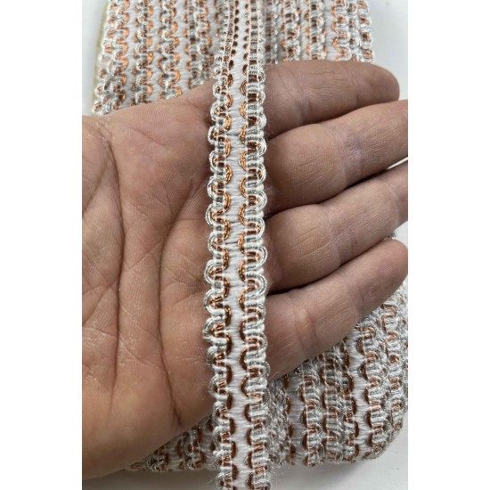 Honey Dekoratif Şerit &ndash; El İşi, Organizasyon ve S&uuml;sleme İ&ccedil;in 1,5 cm En 1 Metre-SRT-01-174