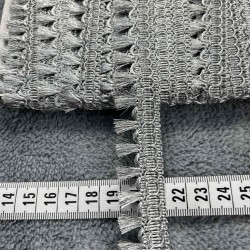 Velmora Dekoratif Şerit &ndash; El İşi, Organizasyon ve S&uuml;sleme İ&ccedil;in 2 cm En 1 Metre-SRT-102-101