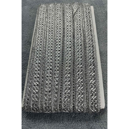 Lunexa Dekoratif Şerit &ndash; El İşi, Organizasyon ve S&uuml;sleme İ&ccedil;in 2 cm En 1 Metre-SRT-102-107