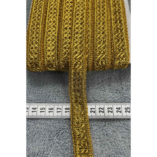 Virella Dekoratif Şerit &ndash; El İşi, Organizasyon ve S&uuml;sleme İ&ccedil;in 2 cm En 1 Metre-SRT-102-108