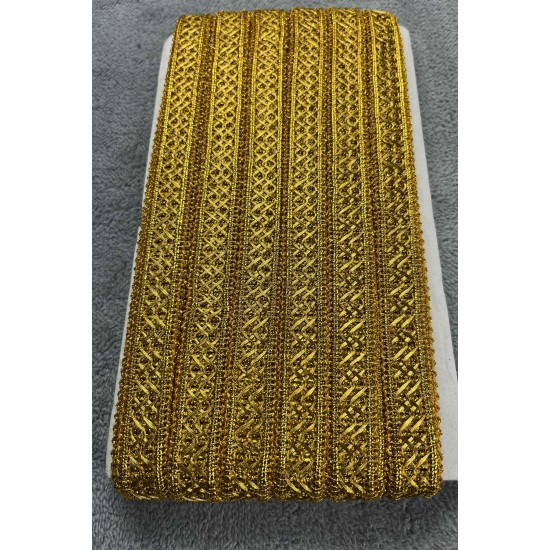 Virella Dekoratif Şerit &ndash; El İşi, Organizasyon ve S&uuml;sleme İ&ccedil;in 2 cm En 1 Metre-SRT-102-108