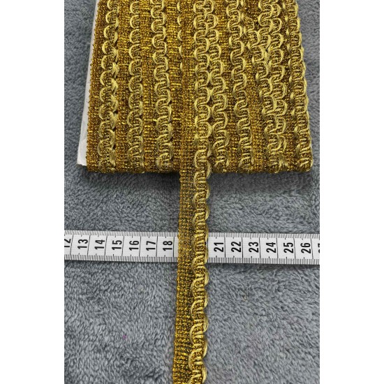 Koreli Dekoratif Şerit &ndash; El İşi, Organizasyon ve S&uuml;sleme İ&ccedil;in 2 cm En 1 Metre-SRT-102-109