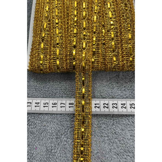 Draxia Dekoratif Şerit &ndash; El İşi, Organizasyon ve S&uuml;sleme İ&ccedil;in 2 cm En 1 Metre-SRT-102-110