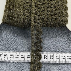 Solvra Dekoratif Şerit &ndash; El İşi, Organizasyon ve S&uuml;sleme İ&ccedil;in 2 cm En 1 Metre-SRT-102-111