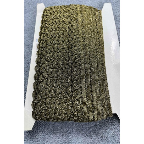 Solvra Dekoratif Şerit &ndash; El İşi, Organizasyon ve S&uuml;sleme İ&ccedil;in 2 cm En 1 Metre-SRT-102-111