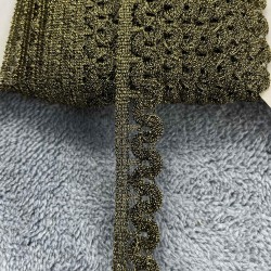 Solvra Dekoratif Şerit &ndash; El İşi, Organizasyon ve S&uuml;sleme İ&ccedil;in 2 cm En 1 Metre-SRT-102-111