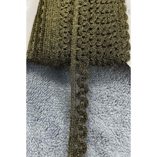 Solvra Dekoratif Şerit &ndash; El İşi, Organizasyon ve S&uuml;sleme İ&ccedil;in 2 cm En 1 Metre-SRT-102-111