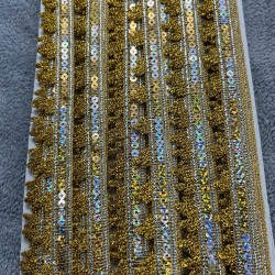 Torvex Dekoratif Şerit &ndash; El İşi, Organizasyon ve S&uuml;sleme İ&ccedil;in 2 cm En 1 Metre-SRT-102-113