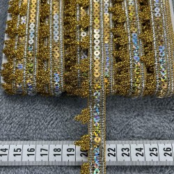 Torvex Dekoratif Şerit &ndash; El İşi, Organizasyon ve S&uuml;sleme İ&ccedil;in 2 cm En 1 Metre-SRT-102-113