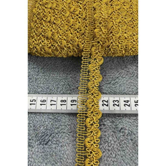 Zanira Dekoratif Şerit &ndash; El İşi, Organizasyon ve S&uuml;sleme İ&ccedil;in 2 cm En 1 Metre-SRT-102-114