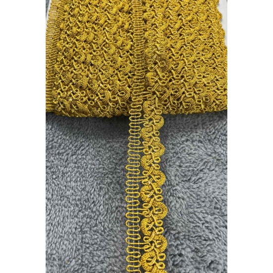 Zanira Dekoratif Şerit &ndash; El İşi, Organizasyon ve S&uuml;sleme İ&ccedil;in 2 cm En 1 Metre-SRT-102-114