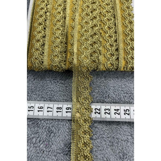 Cavora Dekoratif Şerit &ndash; El İşi, Organizasyon ve S&uuml;sleme İ&ccedil;in 2 cm En 1 Metre-SRT-102-117