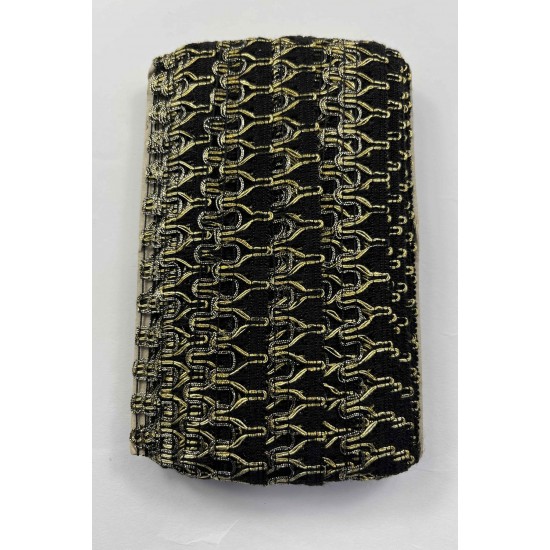 Luxira Dekoratif Şerit &ndash; El İşi, Organizasyon ve S&uuml;sleme İ&ccedil;in 2 cm En 1 Metre-SRT-102-122