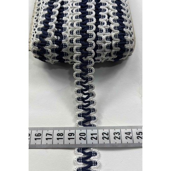 Kelvra Dekoratif Şerit &ndash; El İşi, Organizasyon ve S&uuml;sleme İ&ccedil;in 2 cm En 1 Metre-SRT-102-125