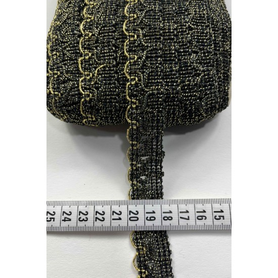 Noreli Dekoratif Şerit &ndash; El İşi, Organizasyon ve S&uuml;sleme İ&ccedil;in 2 cm En 1 Metre-SRT-102-127