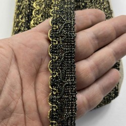 Noreli Dekoratif Şerit &ndash; El İşi, Organizasyon ve S&uuml;sleme İ&ccedil;in 2 cm En 1 Metre-SRT-102-127