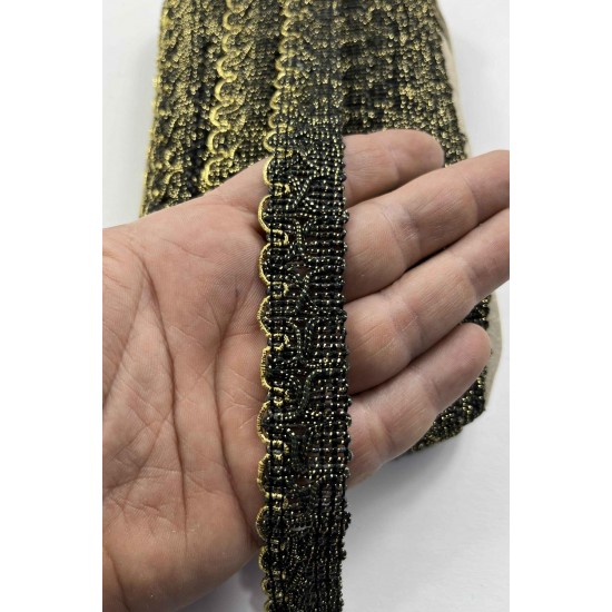 Noreli Dekoratif Şerit &ndash; El İşi, Organizasyon ve S&uuml;sleme İ&ccedil;in 2 cm En 1 Metre-SRT-102-127