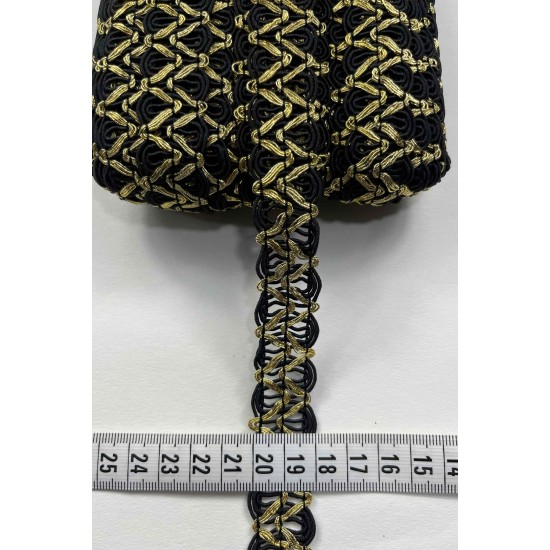 Trixa Dekoratif Şerit &ndash; El İşi, Organizasyon ve S&uuml;sleme İ&ccedil;in 2 cm En 1 Metre-SRT-102-129