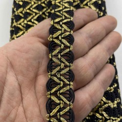 Trixa Dekoratif Şerit &ndash; El İşi, Organizasyon ve S&uuml;sleme İ&ccedil;in 2 cm En 1 Metre-SRT-102-129