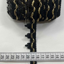 Mireva Dekoratif Şerit &ndash; El İşi, Organizasyon ve S&uuml;sleme İ&ccedil;in 2 cm En 1 Metre-SRT-102-131