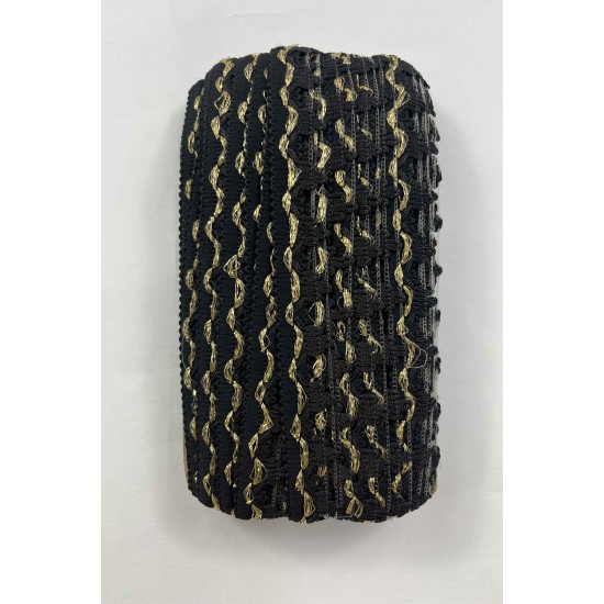 Mireva Dekoratif Şerit &ndash; El İşi, Organizasyon ve S&uuml;sleme İ&ccedil;in 2 cm En 1 Metre-SRT-102-131