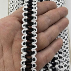 Pelora Dekoratif Şerit &ndash; El İşi, Organizasyon ve S&uuml;sleme İ&ccedil;in 2 cm En 1 Metre-SRT-102-134