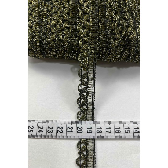 Zenixa Dekoratif Şerit &ndash; El İşi, Organizasyon ve S&uuml;sleme İ&ccedil;in 2 cm En 1 Metre-SRT-102-135