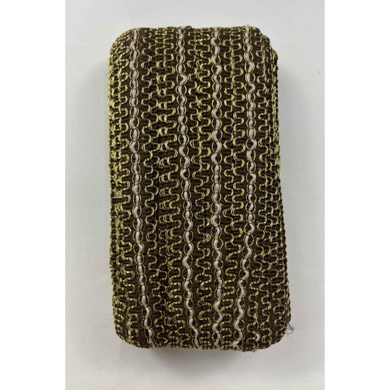 Talixa Dekoratif Şerit &ndash; El İşi, Organizasyon ve S&uuml;sleme İ&ccedil;in 2 cm En 1 Metre-SRT-102-137