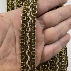 Talixa Dekoratif Şerit &ndash; El İşi, Organizasyon ve S&uuml;sleme İ&ccedil;in 2 cm En 1 Metre-SRT-102-137