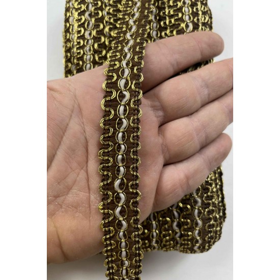 Talixa Dekoratif Şerit &ndash; El İşi, Organizasyon ve S&uuml;sleme İ&ccedil;in 2 cm En 1 Metre-SRT-102-137