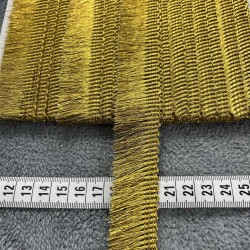 Zenora Dekoratif Şerit &ndash; El İşi, Organizasyon ve S&uuml;sleme İ&ccedil;in 2,5 cm En 1 Metre-SRT-125-101