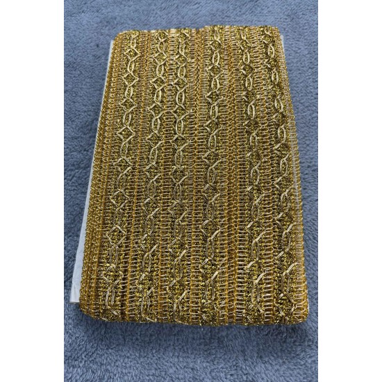 Cavixa Dekoratif Şerit &ndash; El İşi, Organizasyon ve S&uuml;sleme İ&ccedil;in 2,5 cm En 1 Metre-SRT-125-102