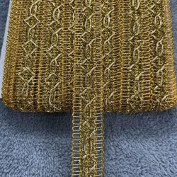 Cavixa Dekoratif Şerit &ndash; El İşi, Organizasyon ve S&uuml;sleme İ&ccedil;in 2,5 cm En 1 Metre-SRT-125-102