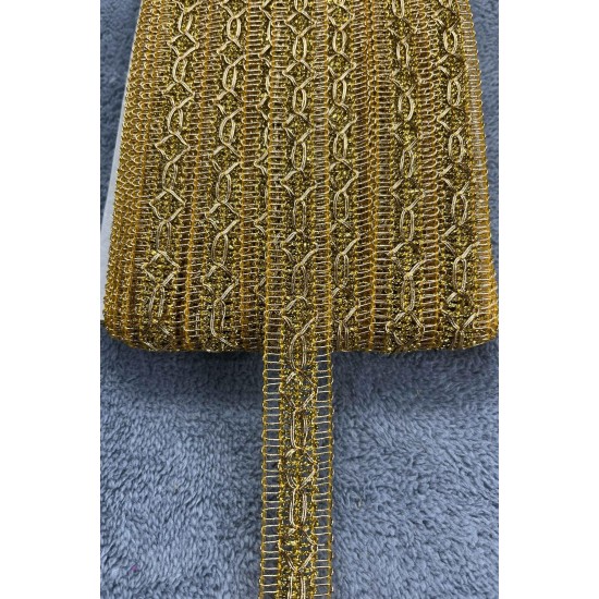 Cavixa Dekoratif Şerit &ndash; El İşi, Organizasyon ve S&uuml;sleme İ&ccedil;in 2,5 cm En 1 Metre-SRT-125-102