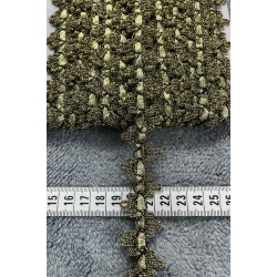 Lorvex Dekoratif Şerit &ndash; El İşi, Organizasyon ve S&uuml;sleme İ&ccedil;in 2,5 cm En 1 Metre-SRT-125-103