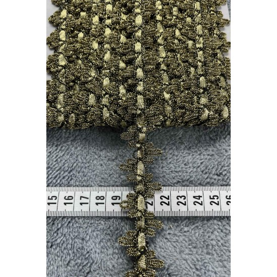 Lorvex Dekoratif Şerit &ndash; El İşi, Organizasyon ve S&uuml;sleme İ&ccedil;in 2,5 cm En 1 Metre-SRT-125-103