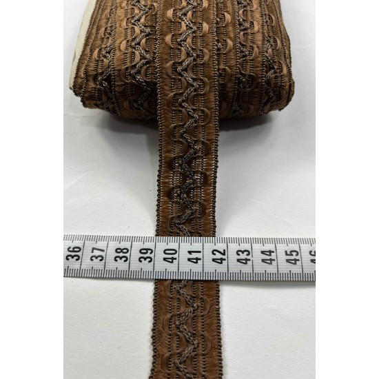 Talvra Dekoratif Şerit &ndash; El İşi, Organizasyon ve S&uuml;sleme İ&ccedil;in 2,5 cm En 1 Metre-SRT-125-105