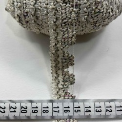 Sorvex Dekoratif Şerit &ndash; El İşi, Organizasyon ve S&uuml;sleme İ&ccedil;in 2,5 cm En 1 Metre-SRT-125-107