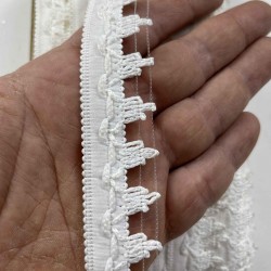 Mirexa Dekoratif Şerit &ndash; El İşi, Organizasyon ve S&uuml;sleme İ&ccedil;in 2,5 cm En 1 Metre-SRT-125-108