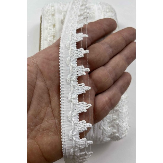 Mirexa Dekoratif Şerit &ndash; El İşi, Organizasyon ve S&uuml;sleme İ&ccedil;in 2,5 cm En 1 Metre-SRT-125-108